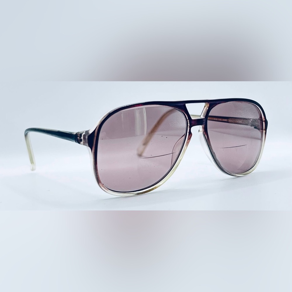 Boulevard Boutique 1015 Brown Gray Translucent Pilot Sunglasses Frames Only